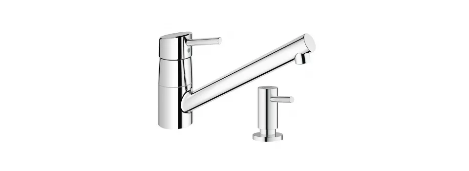 GROHE Concetto обеспечивает сочетание функциональности и долговечности