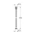 Коллекция Grohe Душевой шланг GROHE VitalioFlex металлический, 1750 мм (27503000) Коллекция Grohe Душевой шланг GROHE VitalioFlex металлический, 1750 мм (27503000)
