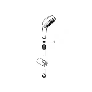 Коллекция Grohe Душевой набор GROHE QuickFix Vitalio Comfort, хром (26176000) Коллекция Grohe Душевой набор GROHE QuickFix Vitalio Comfort, хром (26176000)
