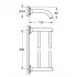 Держатель для банного полотенца GROHE Essentials Authentic, 582 мм, двойной, никель матовый (40654EN1) Держатель для банного полотенца GROHE Essentials Authentic, 582 мм, двойной, никель матовый (40654EN1)