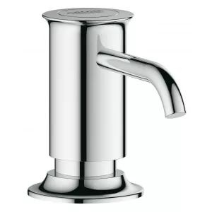 Дозатор жидкого мыла GROHE Authentic, хром, (40537000) Дозатор жидкого мыла GROHE Authentic, хром, (40537000)