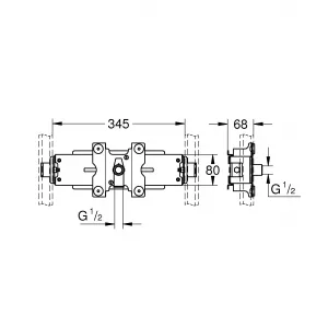 Выход для душа GROHE Rapid Pro (39060000) Выход для душа GROHE Rapid Pro (39060000)