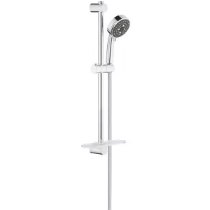 Душевой гарнитур GROHE QuickFix Vitalio Comfort 100 New III, 9,5 л/мин, 600 мм, с полочкой (26096000) Душевой гарнитур GROHE QuickFix Vitalio Comfort 100 New III, 9,5 л/мин, 600 мм, с полочкой (26096000)