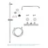 Душевая система с термостатом для настенного монтажа, GROHE Euphoria, хром, (26241000) Душевая система с термостатом для настенного монтажа, GROHE Euphoria, хром, (26241000)