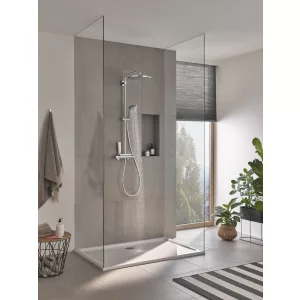 Душевая система с термостатом для настенного монтажа, GROHE Vitalio Joy 310, хром, (26401001) Душевая система с термостатом для настенного монтажа, GROHE Vitalio Joy 310, хром, (26401001)