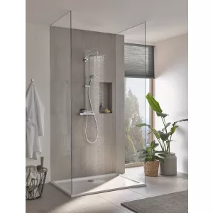 Душевая система с термостатом для настенного монтажа, GROHE Vitalio Joy 260, QuickFix, хром, (26403002) Душевая система с термостатом для настенного монтажа, GROHE Vitalio Joy 260, QuickFix, хром, (26403002)