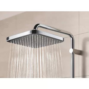 Душевая система с термостатом для настенного монтажа GROHE QuickFix Vitalio Start System 250 Cube, хром, (26696000) Душевая система с термостатом для настенного монтажа GROHE QuickFix Vitalio Start System 250 Cube, хром, (26696000)