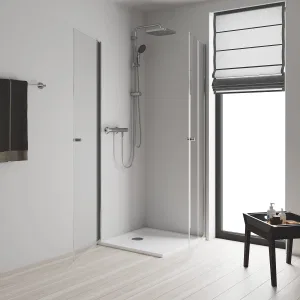 Душевая система Flex наружного монтажа с переключателем, GROHE QuickFix Vitalio Start System 250 Cube, хром, (26698000) Душевая система Flex наружного монтажа с переключателем, GROHE QuickFix Vitalio Start System 250 Cube, хром, (26698000)