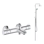 Душевая система для ванны GROHE New Tempesta 200 с термостатом (NB0032)