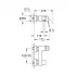 Смеситель для душа GROHE Sail Cube, хром (23437000) Смеситель для душа GROHE Sail Cube, хром (23437000)