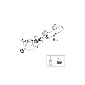 Смеситель для душа GROHE Atrio New, хром (32650003) Смеситель для душа GROHE Atrio New, хром (32650003)