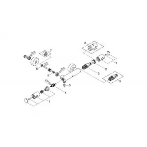 Термостатический смеситель для душа GROHE Precision Joy, хром (34333000) Термостатический смеситель для душа GROHE Precision Joy, хром (34333000)