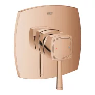 Смеситель однорычажный для душа GROHE Grandera, квадратная розетка, теплый закат глянец (24067DA0)
