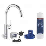 Смеситель для кухни GROHE Blue Pure Eurosmart, стартовый комплект, хром, (30384000)
