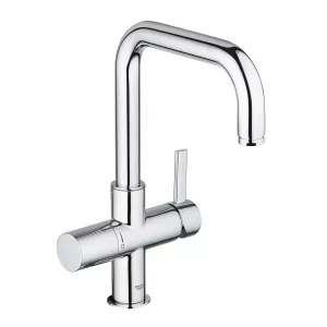 Смеситель для кухни GROHE Blue, с функцией фильтрации, хром, (31303000) Смеситель для кухни GROHE Blue, с функцией фильтрации, хром, (31303000)