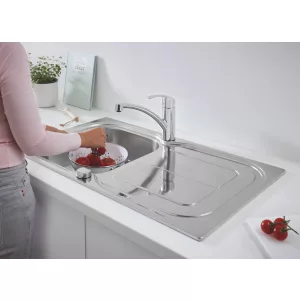 Мойка из нержавеющей стали с корзинчатым вентилем, K300 45-S 86/50 (31563SD0) Мойка из нержавеющей стали с корзинчатым вентилем, K300 45-S 86/50 (31563SD0)