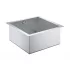 Мойка GROHE из нержавеющей стали 40см с корзинчатым вентилем, 1 чаша, K700 Cube (31578SD0) Мойка GROHE из нержавеющей стали 40см с корзинчатым вентилем, 1 чаша, K700 Cube (31578SD0)