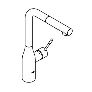 Смеситель сенсорный для кухни GROHE Essence Foot Control, хром (30311000) Смеситель сенсорный для кухни GROHE Essence Foot Control, хром (30311000)