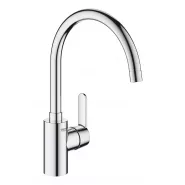 Смеситель для кухонной мойки GROHE Get с поворотным C-изливом, хром (31494001)