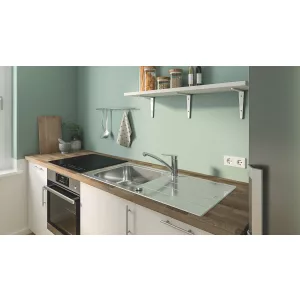 Смеситель для кухонной мойки GROHE Start Eco c низким изливом, хром (31685000) Смеситель для кухонной мойки GROHE Start Eco c низким изливом, хром (31685000)