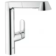 Смеситель для кухни GROHE K7 с выдвижным изливом, хром (32176000)