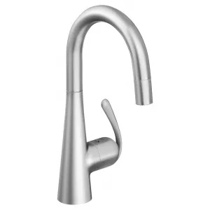 Смеситель для кухни GROHE Zedra с выдвижным изливом/лейкой, нержавеющая сталь (32296SD0) Смеситель для кухни GROHE Zedra с выдвижным изливом/лейкой, нержавеющая сталь (32296SD0)