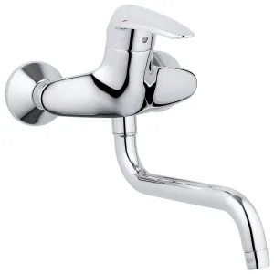 Смеситель для кухни GROHE Eurodisc, настенный, хром (33772001) Смеситель для кухни GROHE Eurodisc, настенный, хром (33772001)