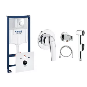 Готовый набор для туалета GROHE Bau Curve (NW0001) Готовый набор для туалета GROHE Bau Curve (NW0001)