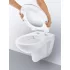 Унитаз подвесной безободковый GROHE Bau Ceramic с сиденьем без микролифта (NW0002) Унитаз подвесной безободковый GROHE Bau Ceramic с сиденьем без микролифта (NW0002)