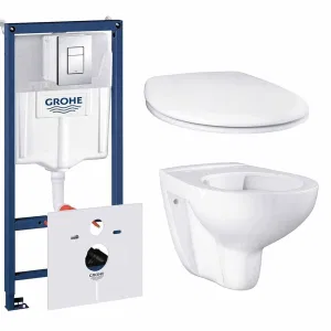 Готовый набор для туалета GROHE Bau Ceramic (NW0004) Готовый набор для туалета GROHE Bau Ceramic (NW0004)