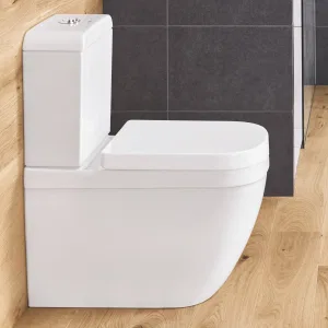 Унитаз напольный безободковый GROHE Euro Ceramic с бачком и сиденьем с микролифтом (NW0012) Унитаз напольный безободковый GROHE Euro Ceramic с бачком и сиденьем с микролифтом (NW0012)