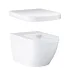 Унитаз подвесной безободковый GROHE Euro Ceramic с сиденьем с микролифтом (NW0023-1) Унитаз подвесной безободковый GROHE Euro Ceramic с сиденьем с микролифтом (NW0023-1)