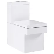 Унитаз напольный безободковый GROHE Cube Ceramic с бачком и быстросъемным сиденьем с микролифтом (NW0037)