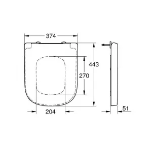 Унитаз напольный безободковый GROHE Euro Ceramic с бачком и сиденьем с микролифтом (NW0052) Унитаз напольный безободковый GROHE Euro Ceramic с бачком и сиденьем с микролифтом (NW0052)