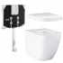 Унитаз напольный безободковый GROHE Euro Ceramic с бачком и сиденьем с микролифтом (NW0057) Унитаз напольный безободковый GROHE Euro Ceramic с бачком и сиденьем с микролифтом (NW0057)