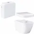 Унитаз напольный безободковый GROHE Euro Ceramic с бачком и сиденьем без микролифта (NW0058-1) Унитаз напольный безободковый GROHE Euro Ceramic с бачком и сиденьем без микролифта (NW0058-1)