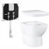 Унитаз напольный безободковый GROHE Euro Ceramic с бачком и сиденьем без микролифта (NW0060-1) Унитаз напольный безободковый GROHE Euro Ceramic с бачком и сиденьем без микролифта (NW0060-1)