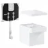 Унитаз напольный безободковый GROHE Cube Ceramic с бачком и сиденьем с микролифтом (NW0065-1) Унитаз напольный безободковый GROHE Cube Ceramic с бачком и сиденьем с микролифтом (NW0065-1)