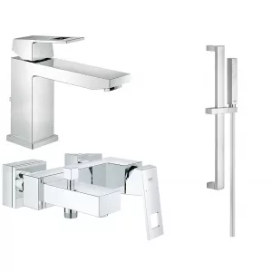 Готовый комплект для ванной комнаты GROHE Eurocube (NB0017) Готовый комплект для ванной комнаты GROHE Eurocube (NB0017)