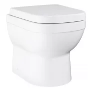 Унитаз напольный приставной GROHE Euro Ceramic, альпин-белый (39555000)