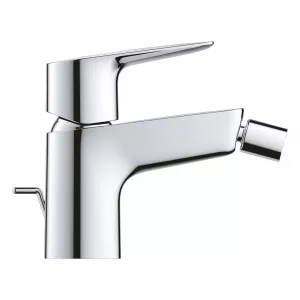 Смеситель однорычажный для биде GROHE QuickFix Start Edge с донным клапаном, хром, (23345001) Смеситель однорычажный для биде GROHE QuickFix Start Edge с донным клапаном, хром, (23345001)