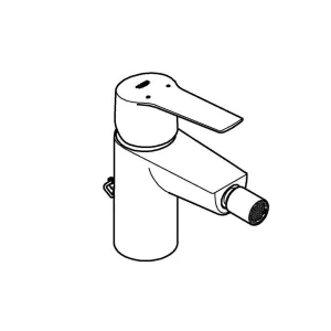 Смеситель однорычажный для биде GROHE QuickFix Start, с цепочкой, S-Size, хром, (32281002) Смеситель однорычажный для биде GROHE QuickFix Start, с цепочкой, S-Size, хром, (32281002)