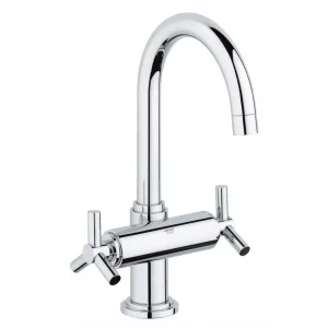Смеситель для раковины GROHE Atrio Ypsilon с донным клапаном, хром (21019000) Смеситель для раковины GROHE Atrio Ypsilon с донным клапаном, хром (21019000)