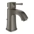 Смеситель для раковины GROHE Grandera с донным клапаном, темный графит матовый (23303AL0) Смеситель для раковины GROHE Grandera с донным клапаном, темный графит матовый (23303AL0)