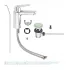 Смеситель для раковины GROHE Eurosmart Cosmopolitan с донным клапаном, средний излив, хром (2332500D) Смеситель для раковины GROHE Eurosmart Cosmopolitan с донным клапаном, средний излив, хром (2332500D)