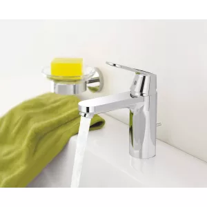 Смеситель для раковины GROHE Eurosmart Cosmopolitan с донным клапаном, средний излив, хром (2332500D) Смеситель для раковины GROHE Eurosmart Cosmopolitan с донным клапаном, средний излив, хром (2332500D)
