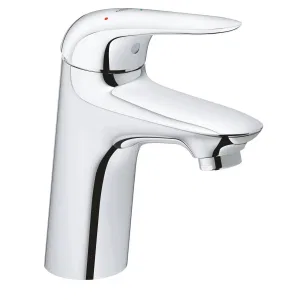 Смеситель для раковины однорычажный GROHE Wave, хром (23748001) Смеситель для раковины однорычажный GROHE Wave, хром (23748001)