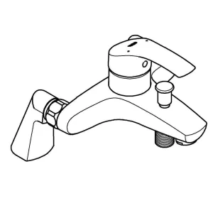 Смеситель однорычажный для ванны, GROHE Eurosmart New, хром, (33303002) Смеситель однорычажный для ванны, GROHE Eurosmart New, хром, (33303002)