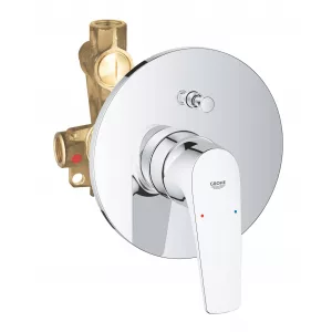 Смеситель однорычажный для ванны, GROHE Start Flow, хром, (29117000) Смеситель однорычажный для ванны, GROHE Start Flow, хром, (29117000)