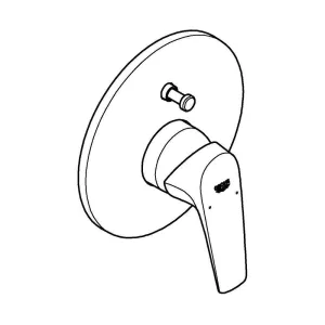 Смеситель однорычажный для ванны, GROHE Start Flow, хром, (29117000) Смеситель однорычажный для ванны, GROHE Start Flow, хром, (29117000)